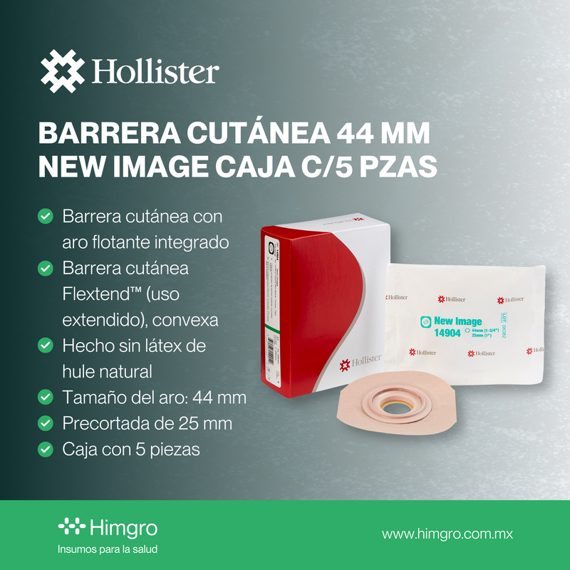 Barrera cutánea 44 mm New Image caja c/5 pzas