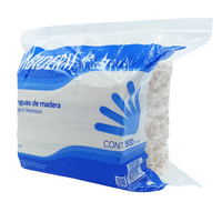 Abatelenguas de madera