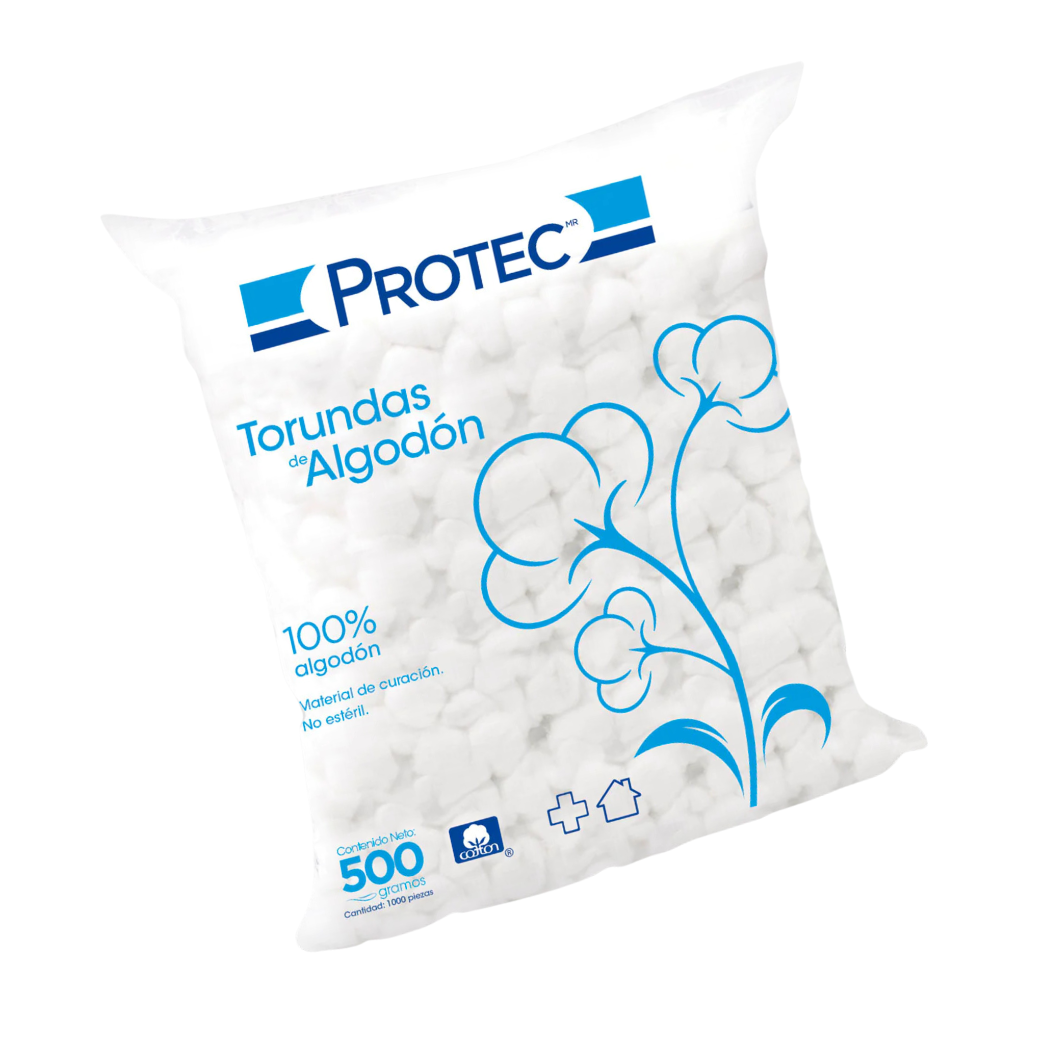 Algodón torunda 500 gramos
