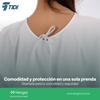 Bata para examen blanca