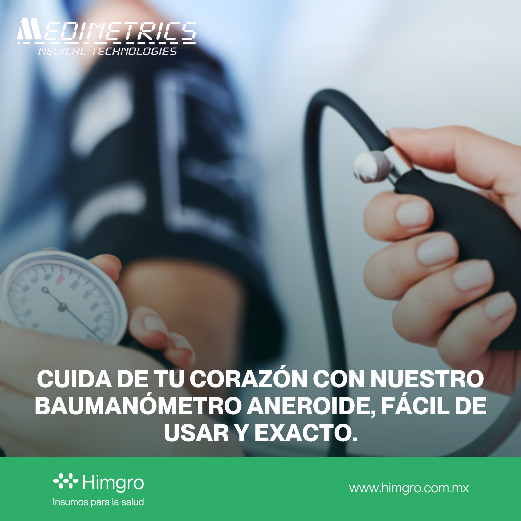 Baumanómetro aneroide fluorescente