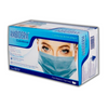 Cubrebocas tres pliegues azules caja c/50 pzas