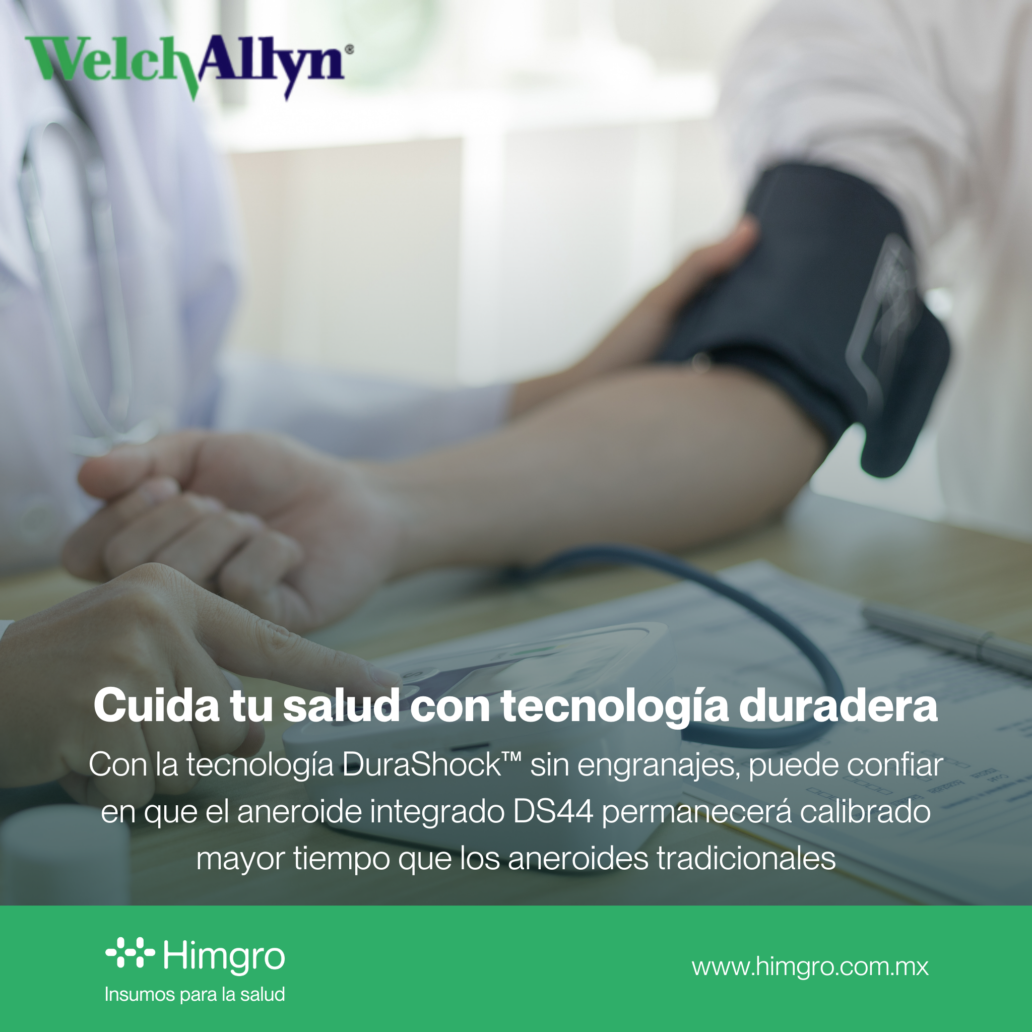 Esfigmómetro aneroide durashock wa