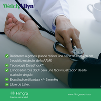 Esfigmómetro aneroide durashock wa