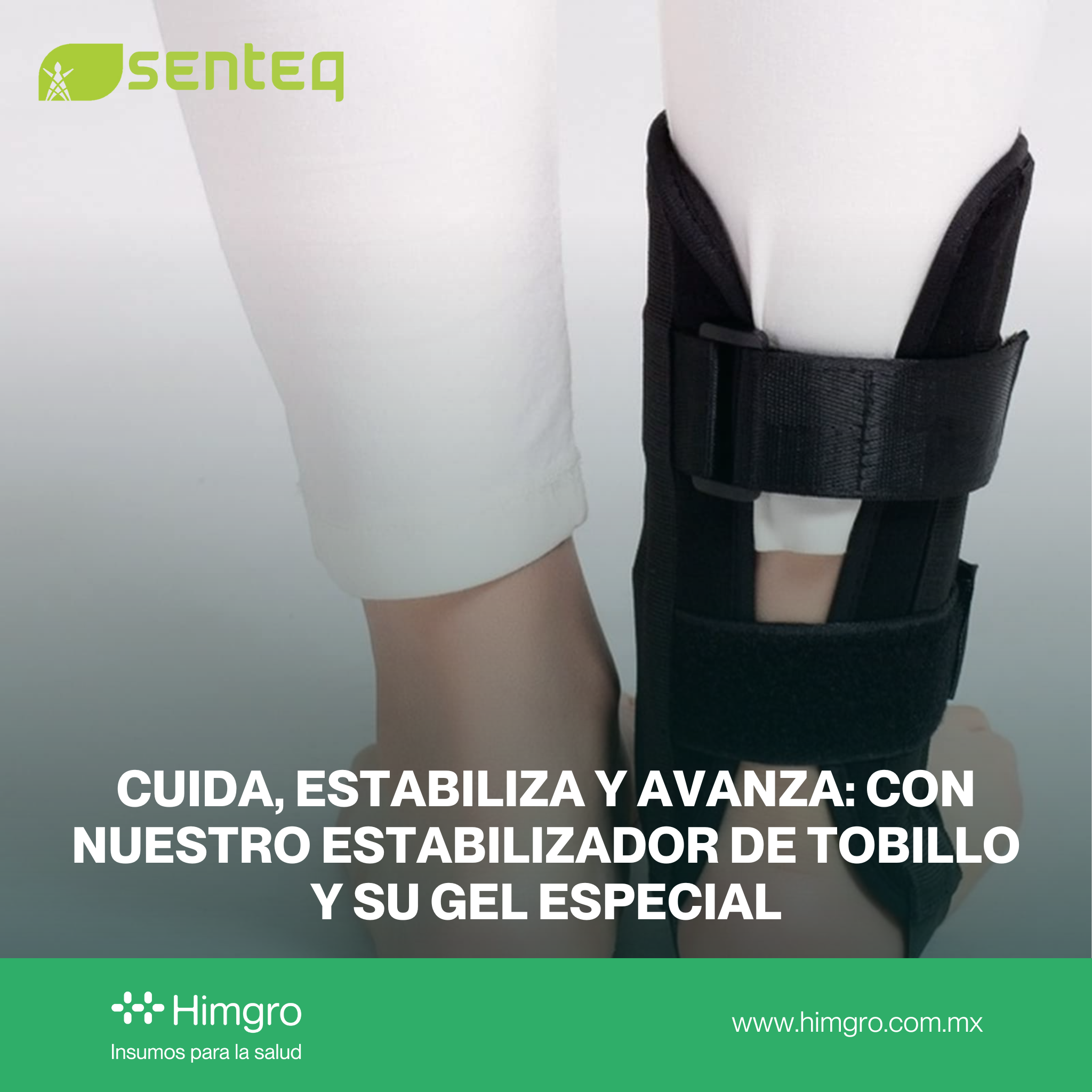 Estabilizador de tobillo con gel