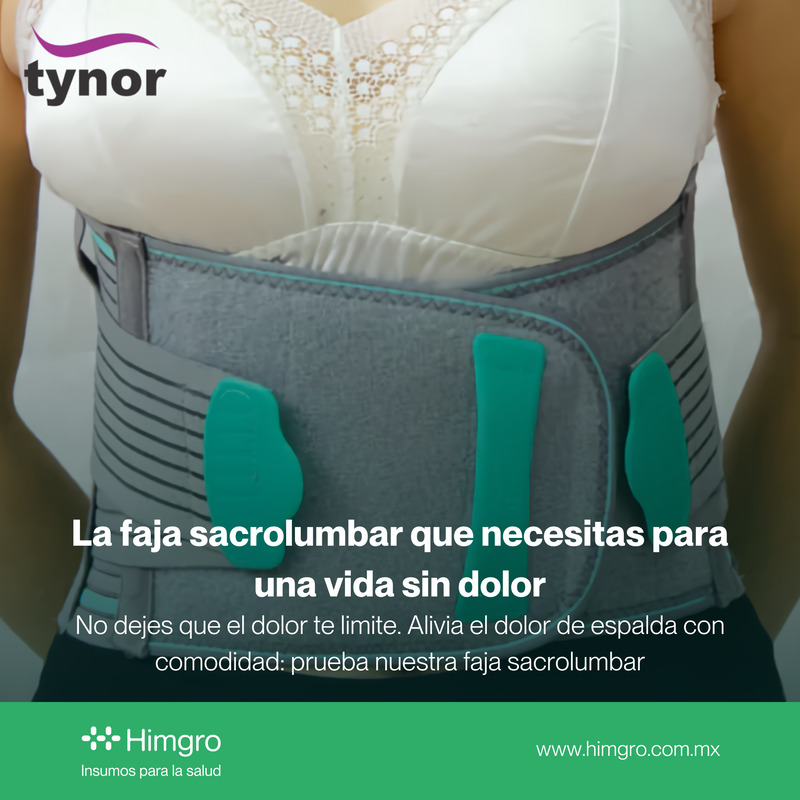 Faja sacrolumbar varillas semirigidas