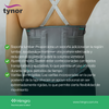 Faja sacrolumbar varillas semirigidas