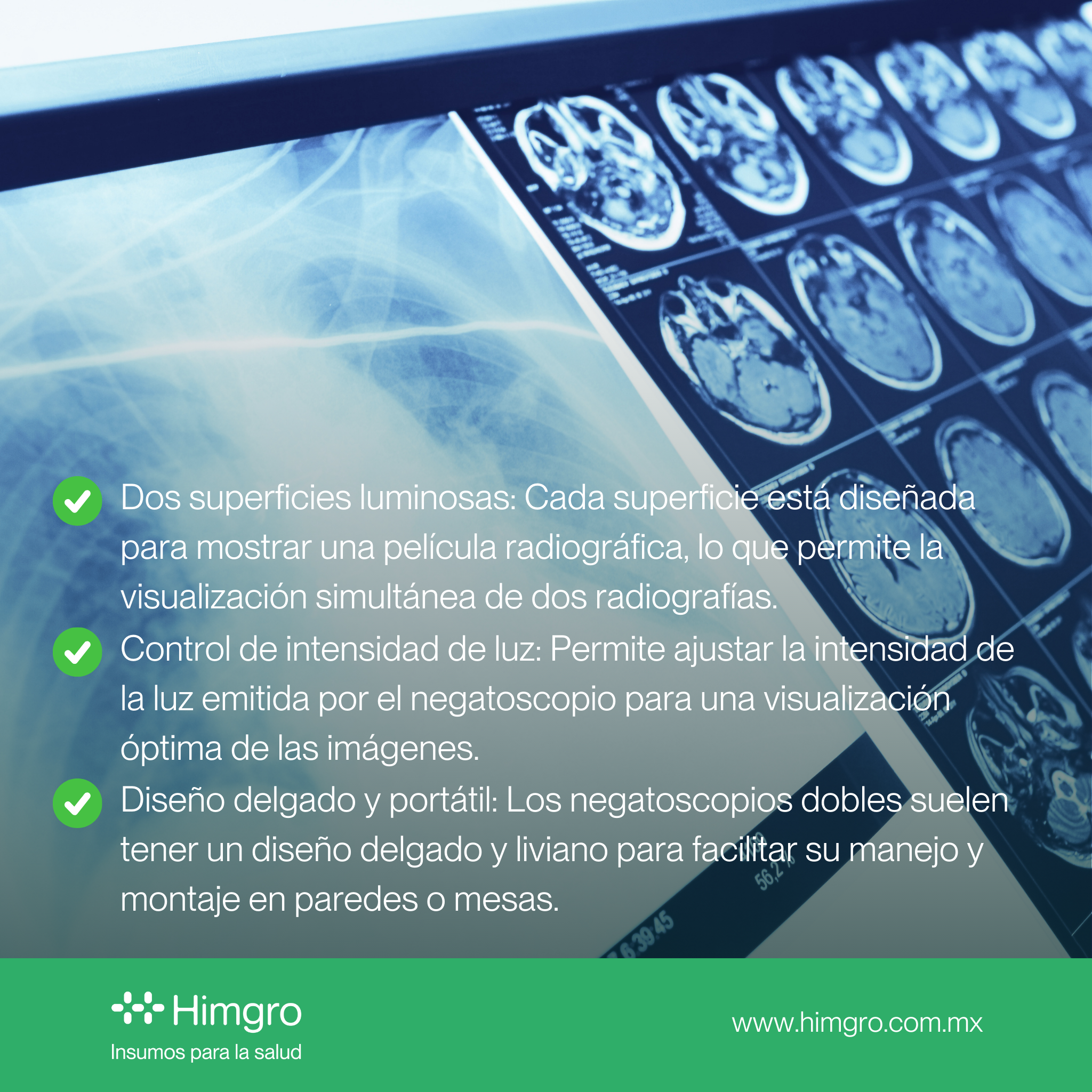 Negatoscopio doble