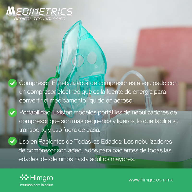 Nebulizador de compresor