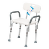 Silla de ducha con brazos desmontables