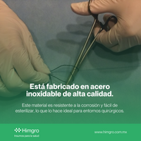 Porta agujas mayo hegar 14 cm H.P.