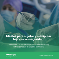 Porta agujas mayo hegar 14 cm H.P.