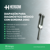 Diapasón para diagnóstico médico c/sordina 256C