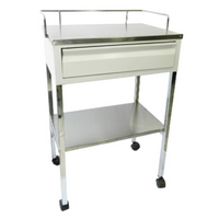 Mesa pasteur para curaciones c/cajón