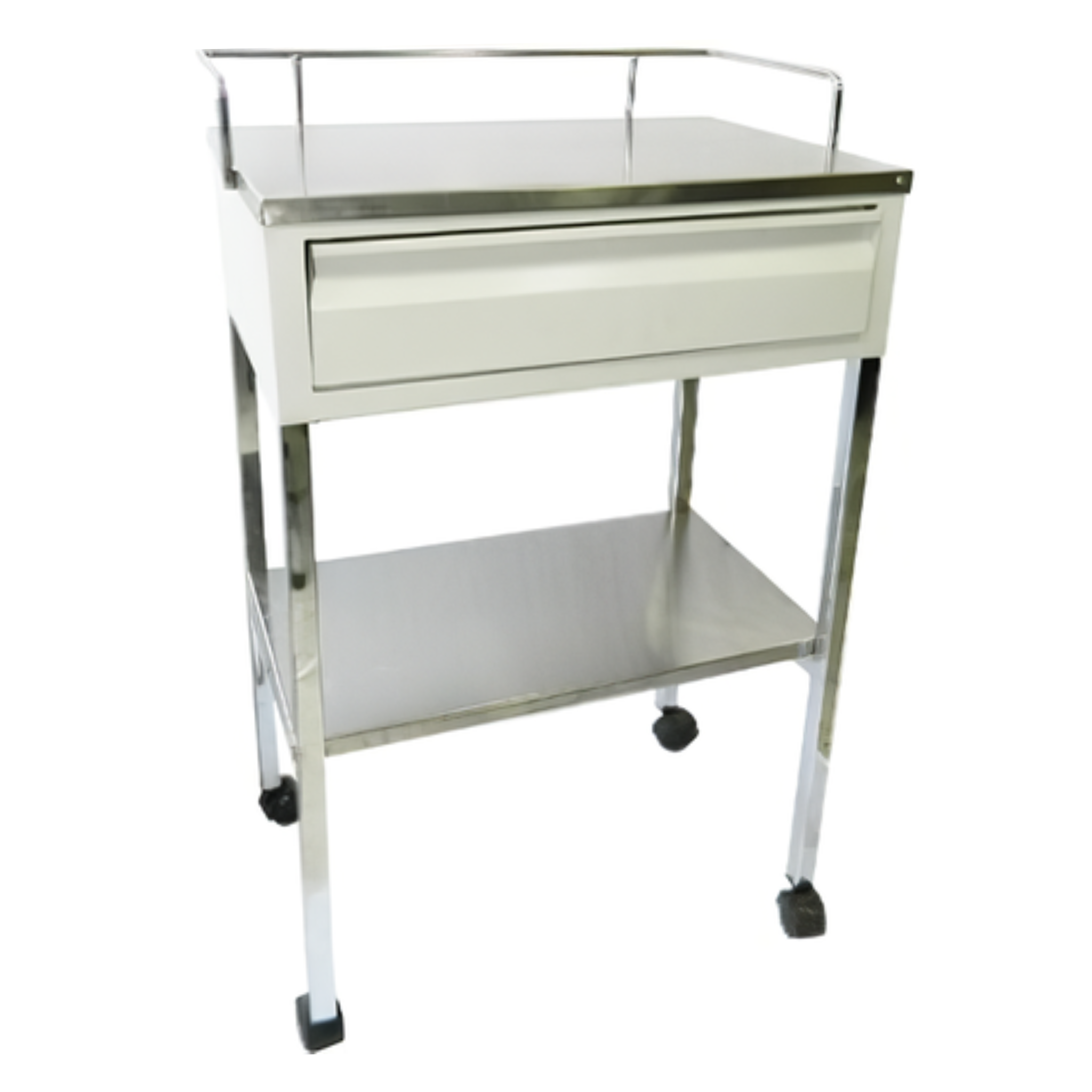 Mesa pasteur para curaciones c/cajón