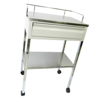 Mesa pasteur para curaciones c/cajón