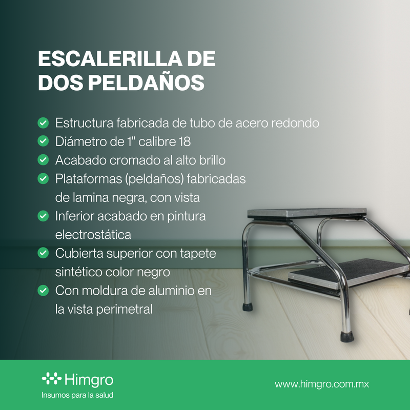 Escalerilla de 2 peldaños