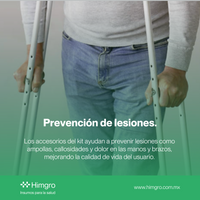 Set p/muleta puño axilares y tapón