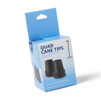 Tapón p/bastón 4 patas 5/8" caja c/2 pzas