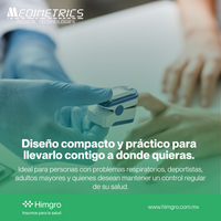 Oximetro digital de dedo para adulto led