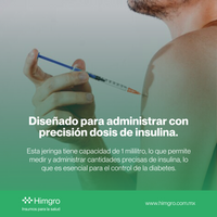 Jeringa desechable p/insulina 1 ml 29 x 13 caja c/10 pzas DL