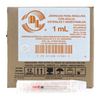 Jeringa desechable p/insulina 1ml 29 x 13 caja c/200 pzas DL