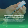 Jeringa desechable p/insulina 1 ml 30x13 caja c/100 pzas DL