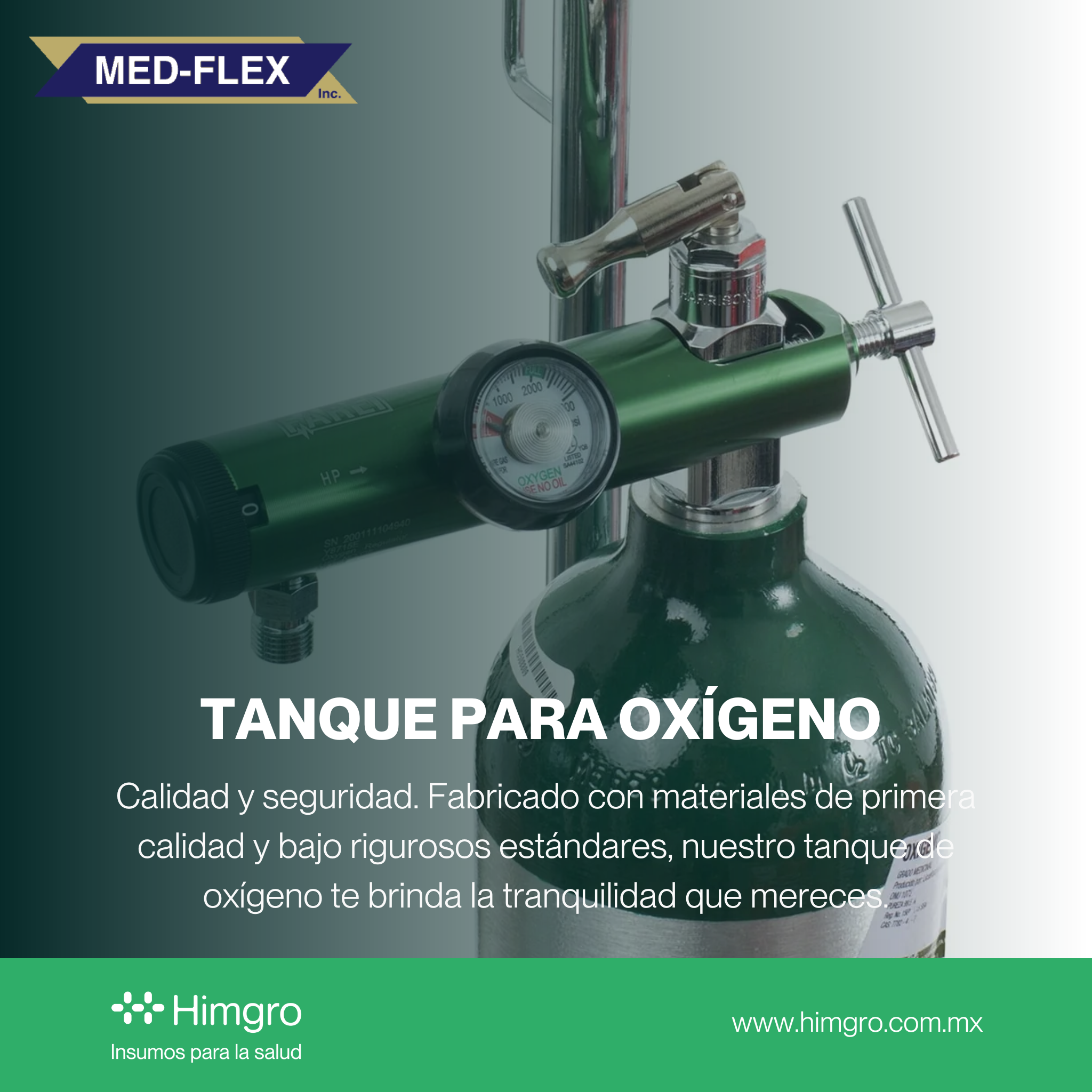 Tanque para oxígeno