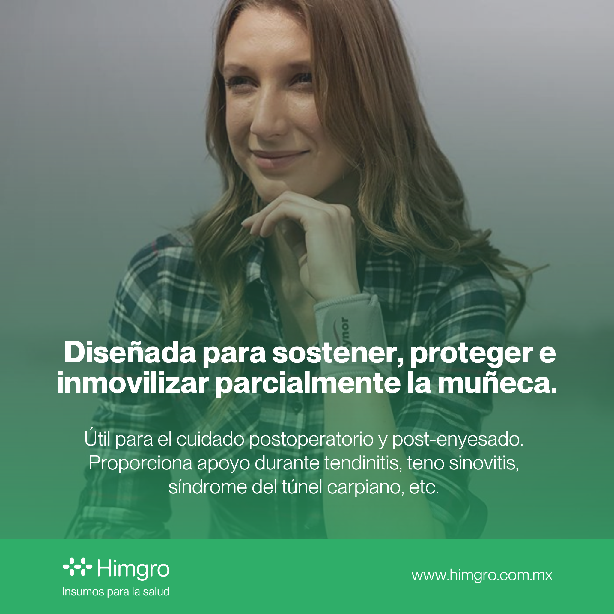 Muñequera sencilla neopreno universal