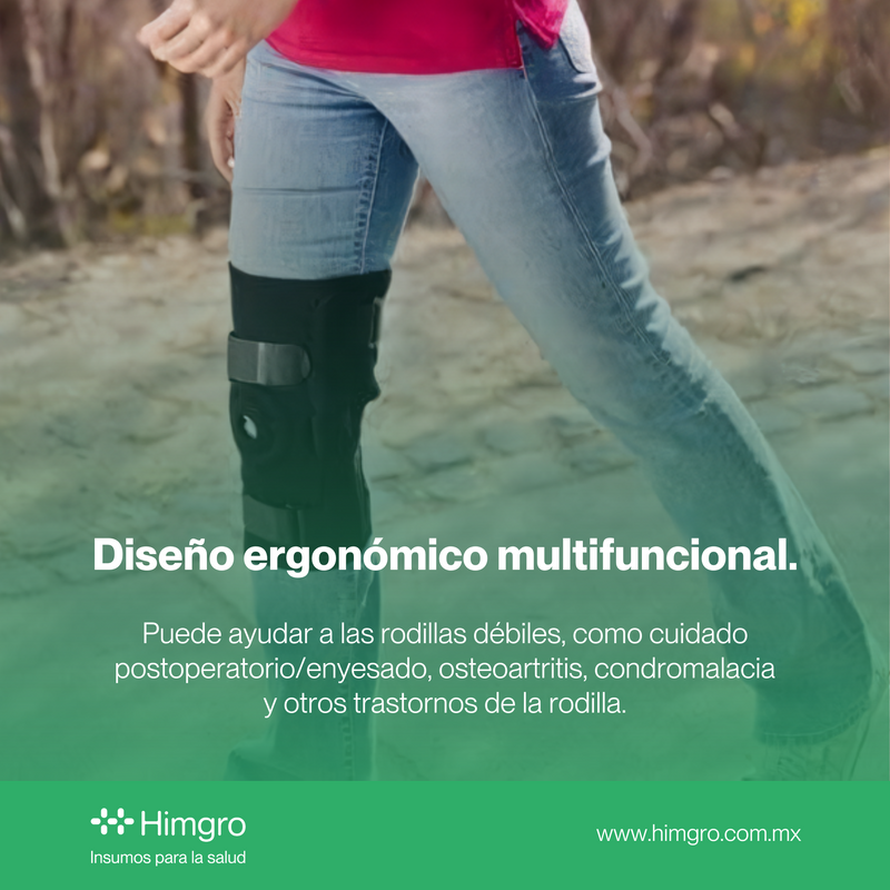 Rodillera mecánica abierta neopreno