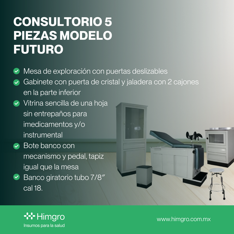 Consultorio 5 piezas modelo Futuro