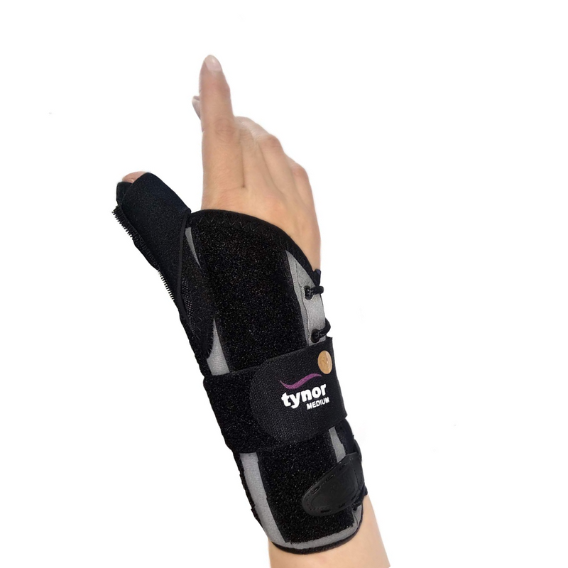 Férula para muñeca con pulgar ambidiestra