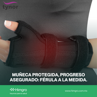 Férula para muñeca con pulgar ambidiestra