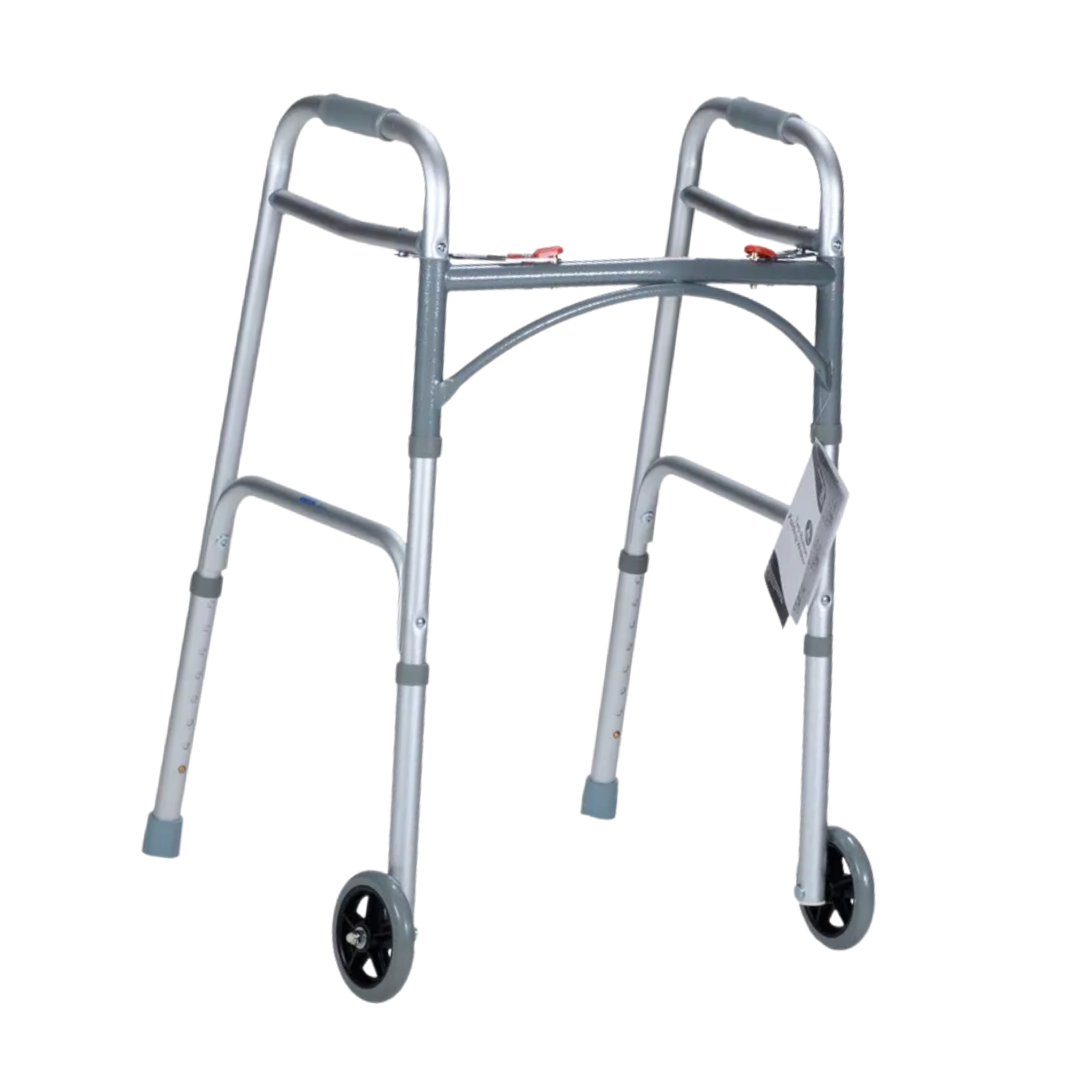 Andadera de aluminio c/2 ruedas