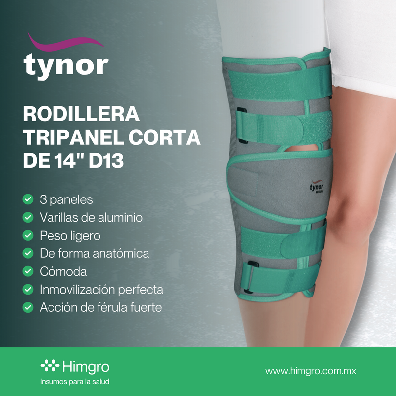 Rodillera tripanel 14"
