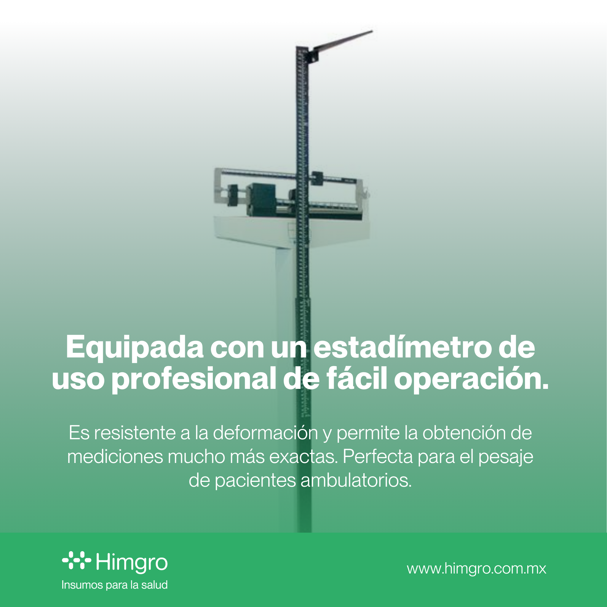 Báscula c/estadímetro Fith 200 kg