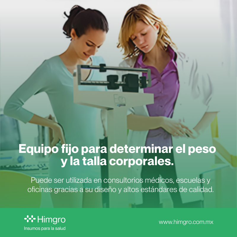 Báscula c/estadímetro Fith 200 kg