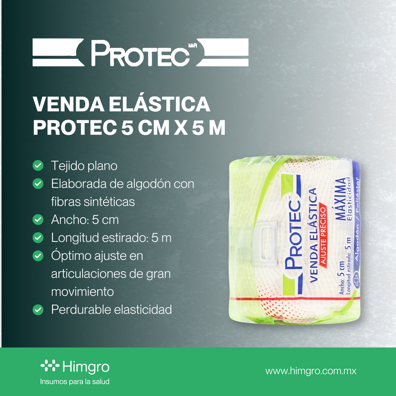 Venda elástica 5 cm X 5 m
