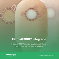 Bolsa p/colostomía recortable 13-64 mm caja con 10 piezas
