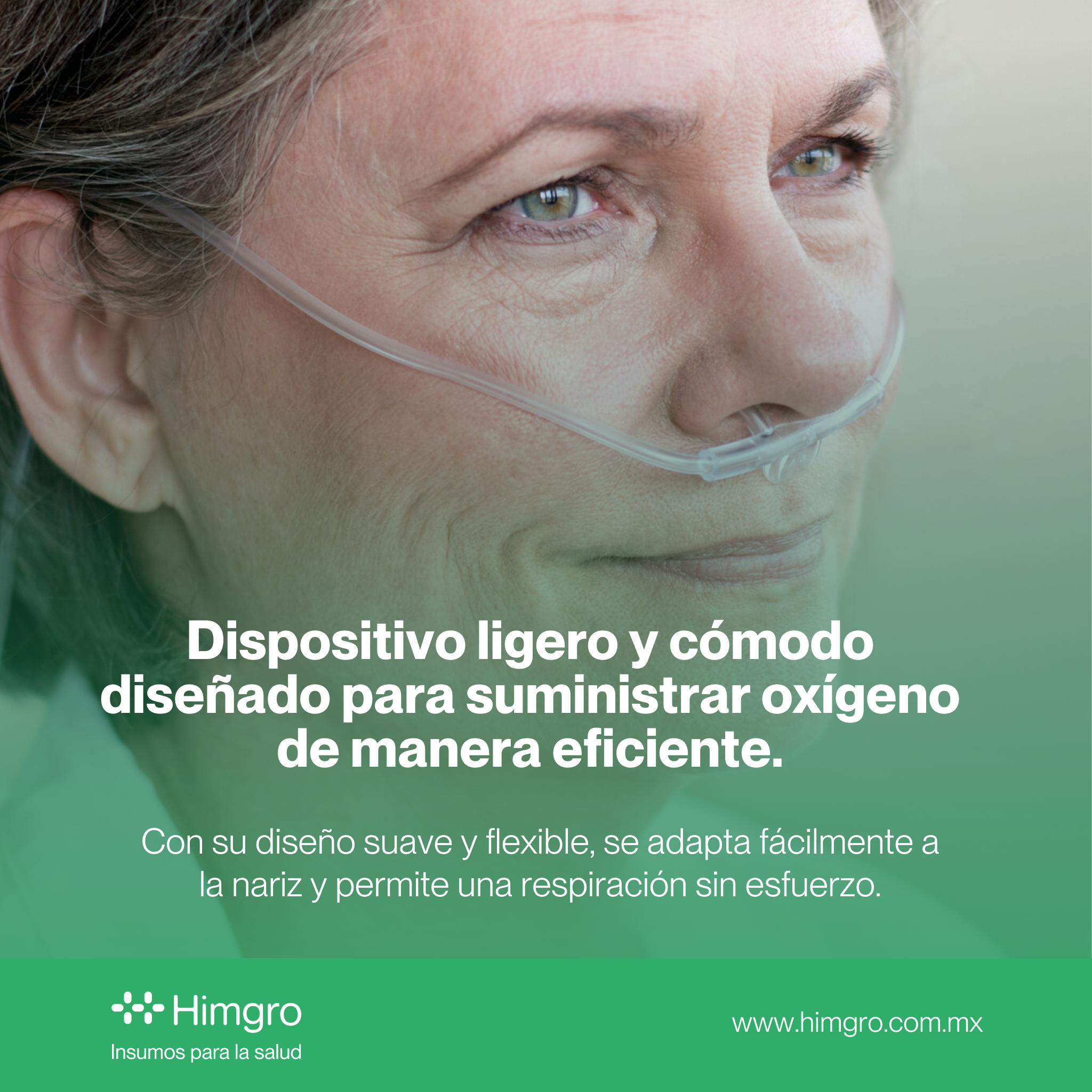 Cánula nasal p/adulto