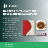Barrera cutánea 70 mm New Image caja c/5 pzas