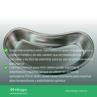 Riñón metálico grande
