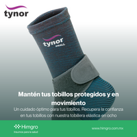 Tobillera elástica con cintas en ocho