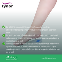 Talonera de silicon