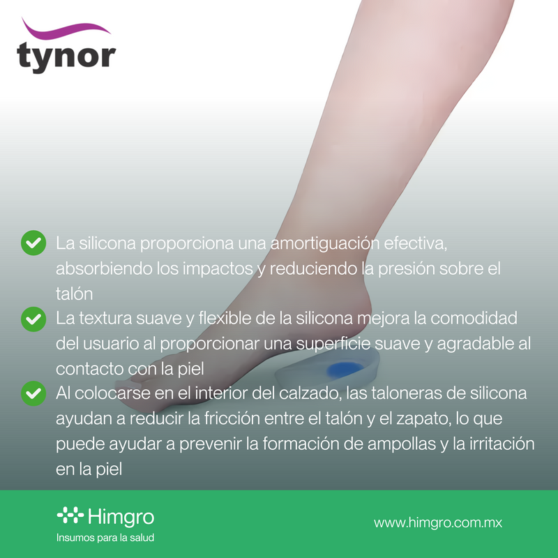 Talonera de silicon