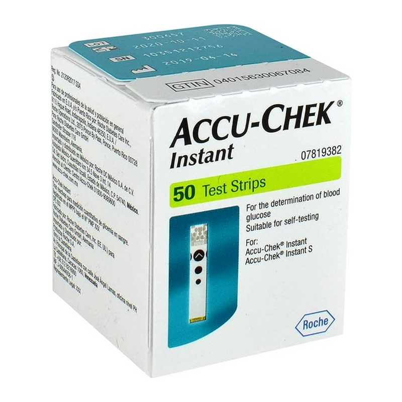 Tiras Accu-chek instant frasco con 50
