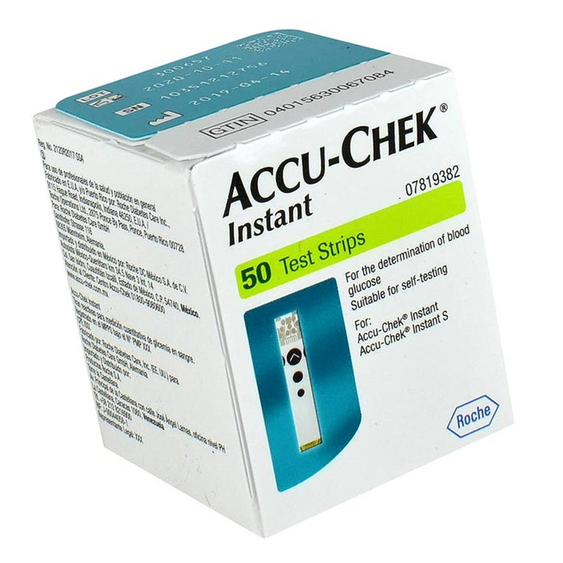 Tiras Accu-chek instant frasco con 50