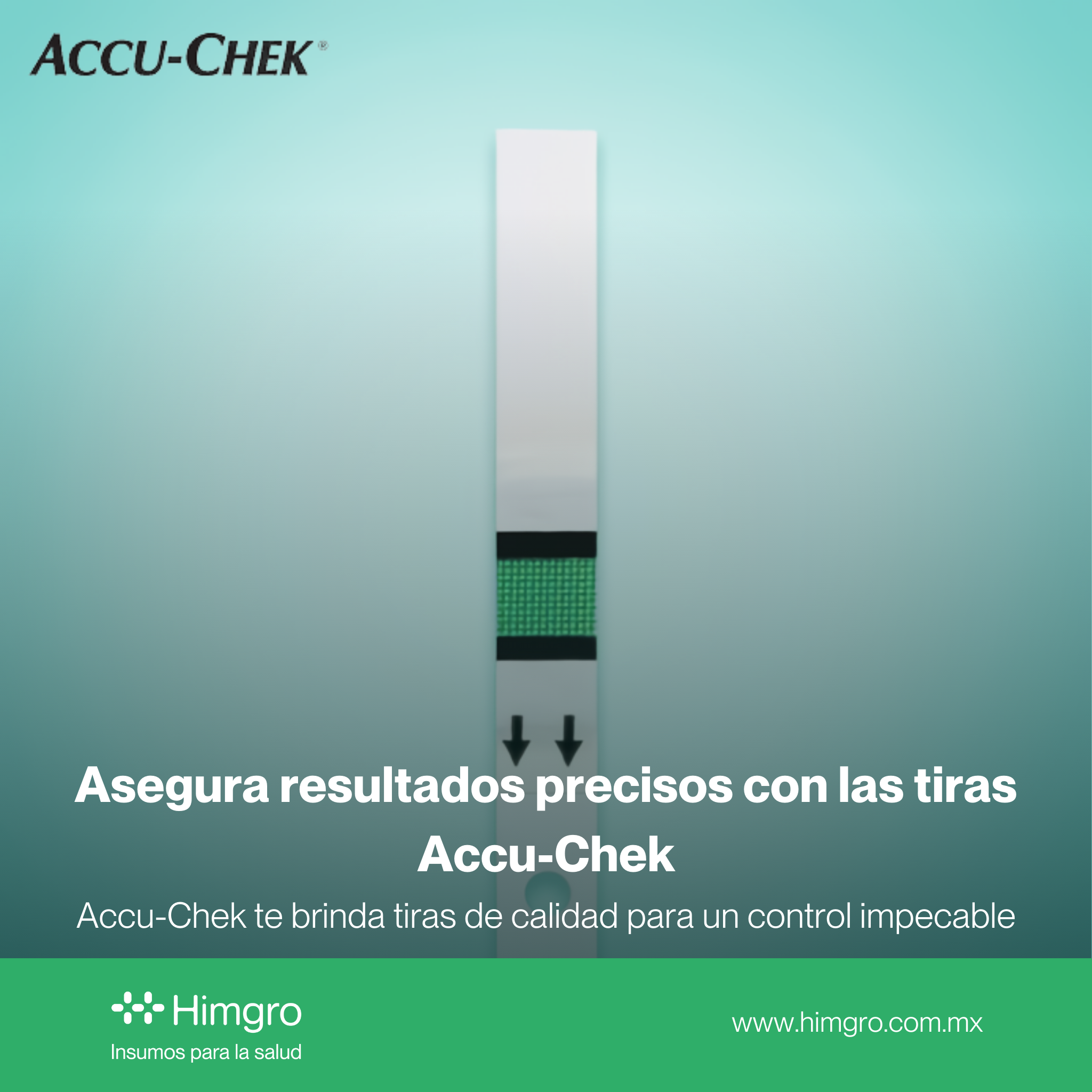 Tiras Accu-chek instant frasco con 50